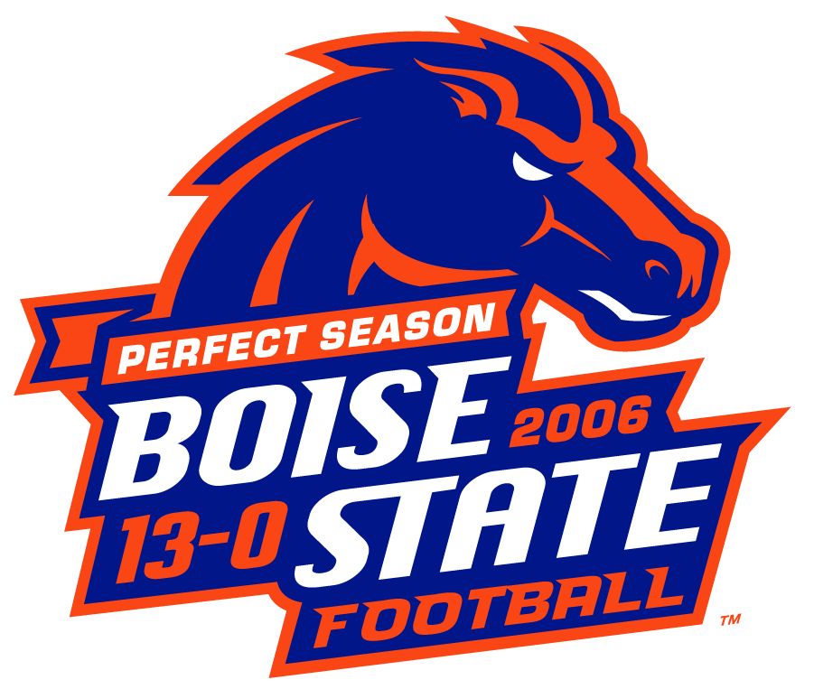 Boise State Broncos 2006 Special Event Logo t shirts iron on transfers